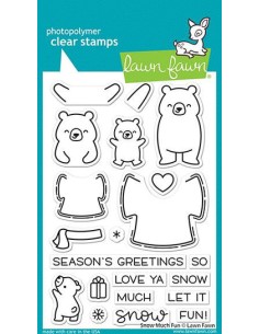 Snow much fun - Timbro Lawn Fawn