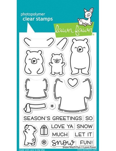 Snow much fun - Timbro Lawn Fawn