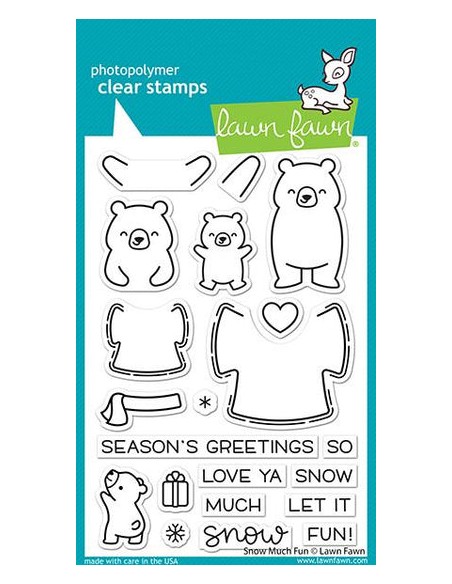 Snow much fun - Timbro Lawn Fawn