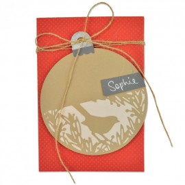 Festive Bird - Fustella Sizzix Thinlits