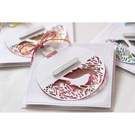 Festive Bird - Fustella Sizzix Thinlits